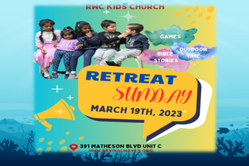 March 19, 2023 Indoor retreat day